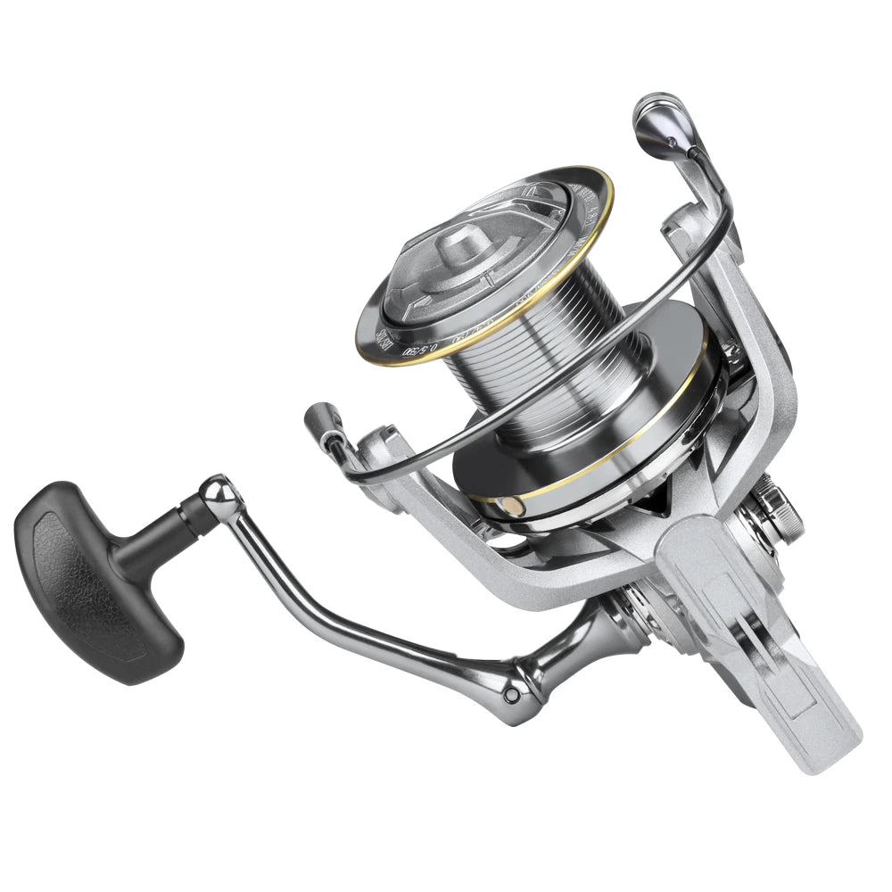 DEUKIO Big Fishing Reel – Max Drag 20KG | Saltwater & Freshwater Spinning Reel for Carp Fishing - ProFishingHub