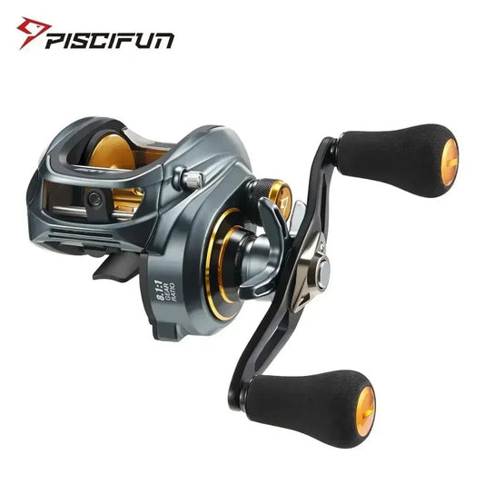 Piscifun Alijoz 300 Baitcasting Reel – 15KG Max Drag | 8+1 Bearings | Saltwater & Freshwater - ProFishingHub