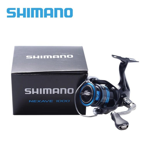 SHIMANO NEXAVE Spinning Reel – 3+1BB | Max Drag 11kg | Saltwater & Freshwater | Sizes 1000–5000 - ProFishingHub