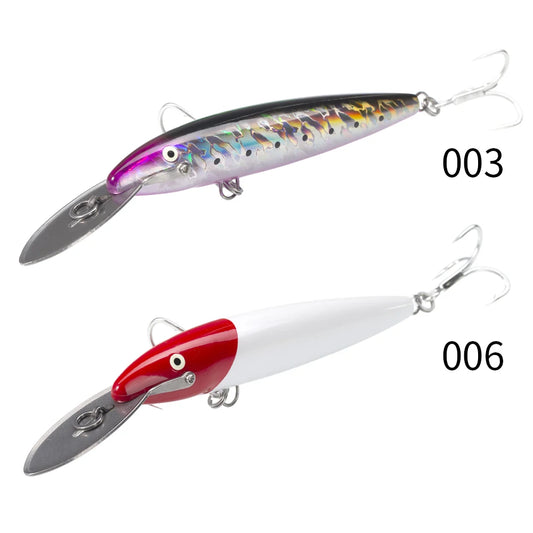 HUNTHOUSE Countdown Magnum 140mm 40g Sinking Trolling Hard Bait – Saltwater Minnow for Tuna, Kingfish & Blues